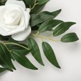 thumbnail image 3 of Kit de flores para arco de boda, área de bienvenida, decoración del arco de boda, blanco (esquina de flores grande 86*50 cm, esquina de flores pequeña 45*30 cm), 3 of 14