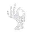 thumbnail image 5 of Jewelry Display Stand Mannequin Hand Creative Stand Support Bracelet Holder Transparent, 5 of 9