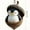 D, variant on Rirozkan Forest Ornament Set, Animal and Acorn Decor, Woodland Christmas Tree Hangers, 3 Inch Holiday Decorations for Seasonal and Home Display, A