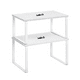 thumbnail image 1 of Juego De 2 Organizadores De Cocina De Madera Apilables, Multifuncionales Y Expandibles Lab.G Blanco, 1 of 5