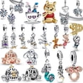 thumbnail image 3 of Disney-colgante de concha mágica de Ariel Ursula para mujer, pulsera de plata de ley 925 Original, joyería de perlas, regalo, 3 of 4