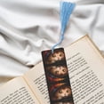 thumbnail image 6 of Kdxio Animal Cat Print Metal Tassel Bookmarks,Perfect Gift for Art Lovers and Bookworms Metal Bookmarks for Women, 6 of 8