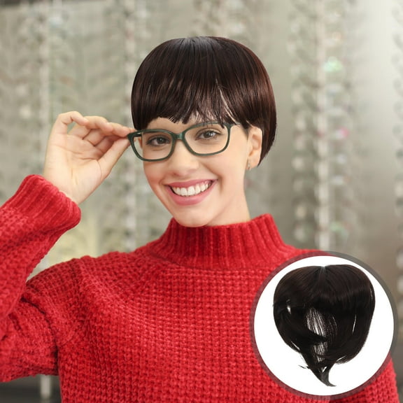 Hemoton  Tail Hair Clips Women Invisible Wig Miss Middle Aged