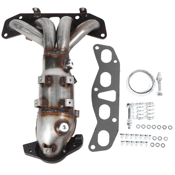 Mgaxyff Stainless Steel Header Exhaust Manifold Gasket Kit Fit for