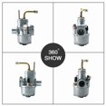 thumbnail image 2 of For BING SRE 1/12/279 Silver Motorcycle Carburetor + Repair Kit, 2 of 5