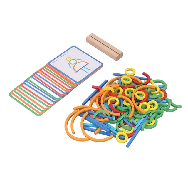 Creation Matching Puzzle Toys, Sticks Matching Puzzle Toy Various Shapes For All Ages Kids For Intellectual Development