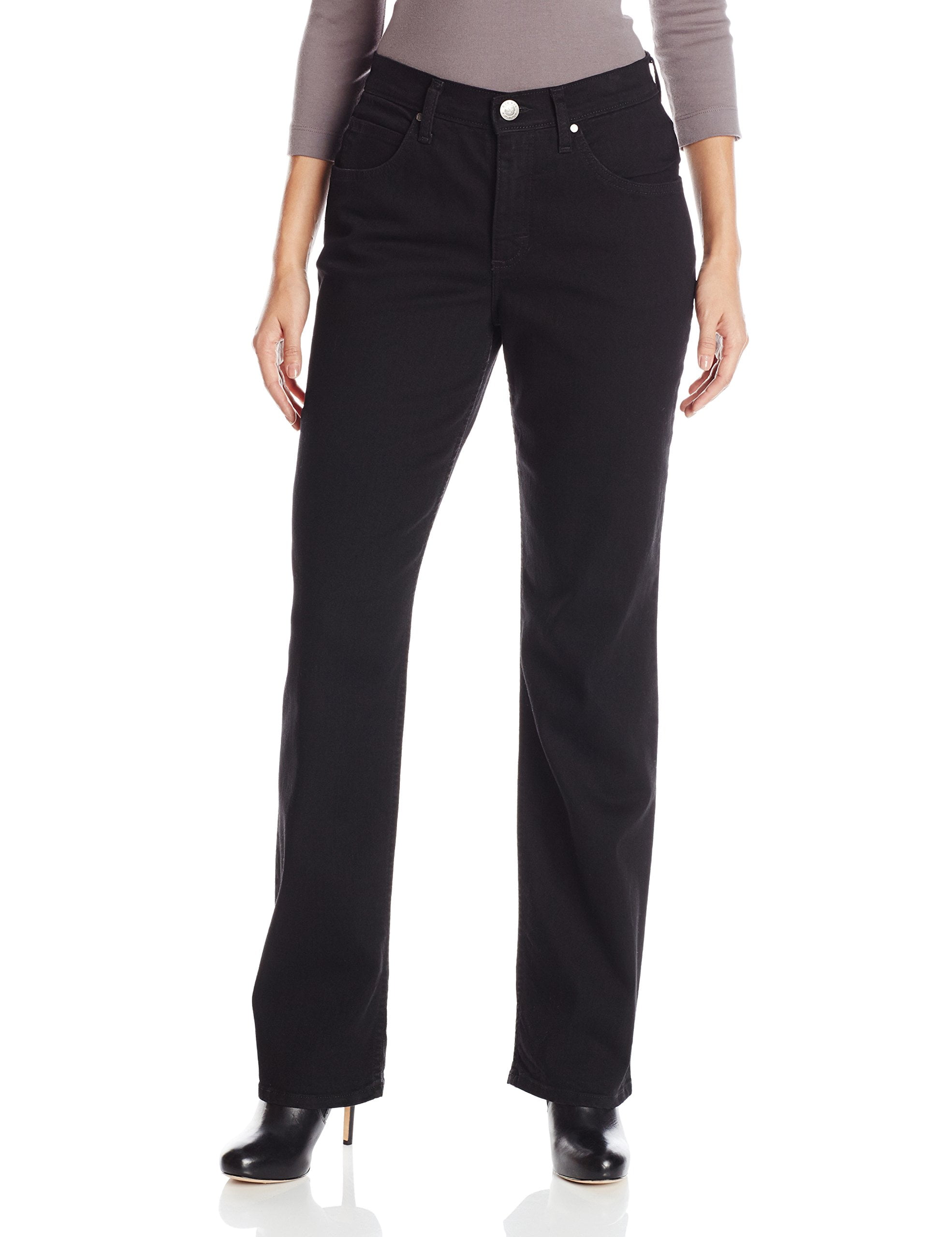 Riders By Lee Womens Straight-Leg Stretch Jeans - Walmart.com