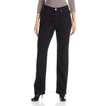 Riders by Lee Indigo Women s Classic Fit Straight Leg Jean Black 18