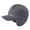 Dark Gray, variant on Men Winter Knitted Baseball Cap Thick Fleece Lined Warm Hat with Ear Flaps, Windproof Visor Thermal Beanie Cold Weather Gear for Outdoor Sports Chilly Morning Commute Everyday Casual Wear