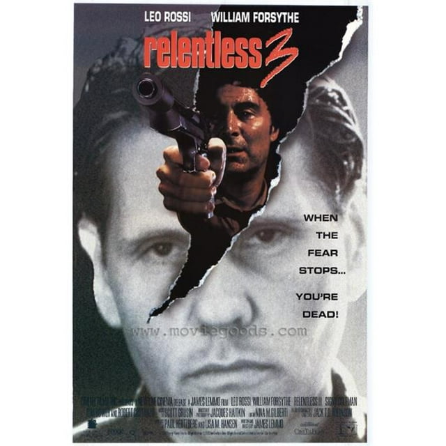 Posterazzi MOVEF5403 Affiche de Film Implacable 3 - 27 x 40 Po.