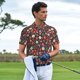 thumbnail image 3 of Balery Winter Holiday Christmas Camisa Polo de Hombre con Estampado, de Manga Corta y Tejido Medio, Camisa Tipo Golf Polo-XX-Large, 3 of 6