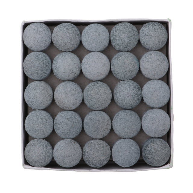 Puntas de billar de cuero Sunnimix 50 piezas 13 mm