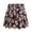 Sugar Skull Pattern, variant on HELLHERO Built-in Shorts Golf Skirts for Yoga Tennis, Beach Motif Print Polyester Spandex 2 Side Pockets Tennis Golf Skirts Stretchy