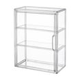 thumbnail image 1 of Vitrina Bohoidee de acrílico transparente de 3 niveles para figuras, 1 of 7