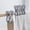 Gray, variant on Large Towel Clips | 3-Piece Set of Windproof Clamp Clips for Beach Towels, Pool Chairs, and Quilts | Strong Plastic Clothes Hooks for Outdoor, Bathroom, and Home Organization