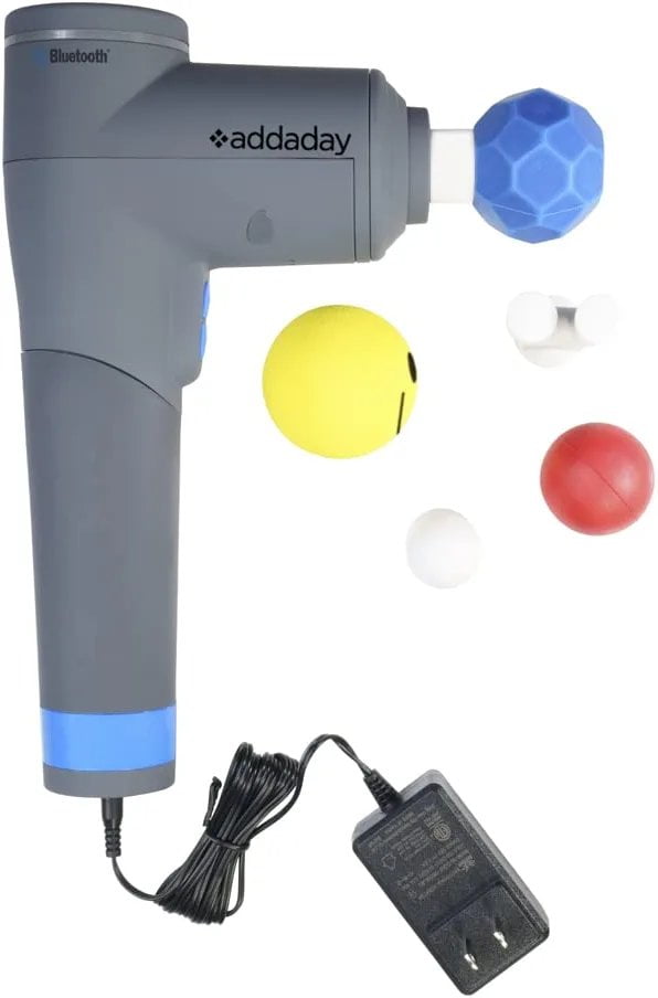 Addaday BioZoom Edge Handheld, Quiet, Powerful Percussion Massager