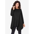 thumbnail image 2 of Roaman's Women's Plus Size Ultimate Handkerchief Hem Tunic, 2 of 6