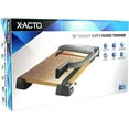 thumbnail image 4 of X-ACTO 26358 Heavy-Duty Wood Base Guillotine Trimmer, 15 Sheets, 12-Inch x 18-Inch, 4 of 4
