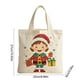 thumbnail image 3 of Bolsa de Lona con Manzanas para Nochebuena con Regalos de Papá Noel, 3 of 6