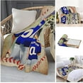 thumbnail image 6 of Baseball Blanket Dad Gifts from Daughter Son Best Dad Ever Gifts Throw Blanket for Men Birthday Christmas, 6 of 6
