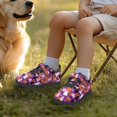 thumbnail image 6 of Pointodoor Blood Skull Shoes for Boys Size 10.5 Little Kid Single Buckle Sneakers School Sport Athletic Knitted Mesh Shoe Lightweight Running Walking Casual Shoes, 6 of 7
