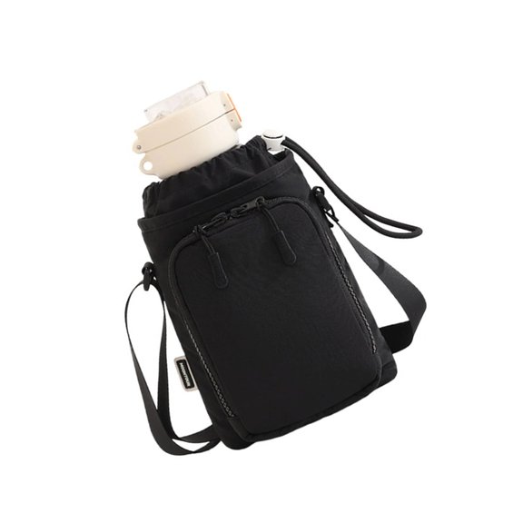 7829 Adjustable Strap Utility Pouch Crossbody Bag Water Bottle Bag For Women and Men