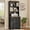Black, variant on 2 Drawer File Cabinet with Lock, Wood Filing Cabinet fits Letter, Legal, A4 Size, Hanging File Folders, Farmhouse File Cabinets for Home Office with Adjustable Storage Shelf (Brown)