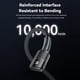 thumbnail image 4 of ESSAGER Cable de carga de datos para iPhone iPad Cable de cable de teléfono móvil (Negro 1M) Ehuebsd Para estrenar, 4 of 9