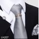 thumbnail image 1 of Corbata para hombre, pañuelo de lunares para boda, corbatas formales clásicas elegantes para hombre y pañuelo de bolsillo para fiesta y negocios, 1 of 5
