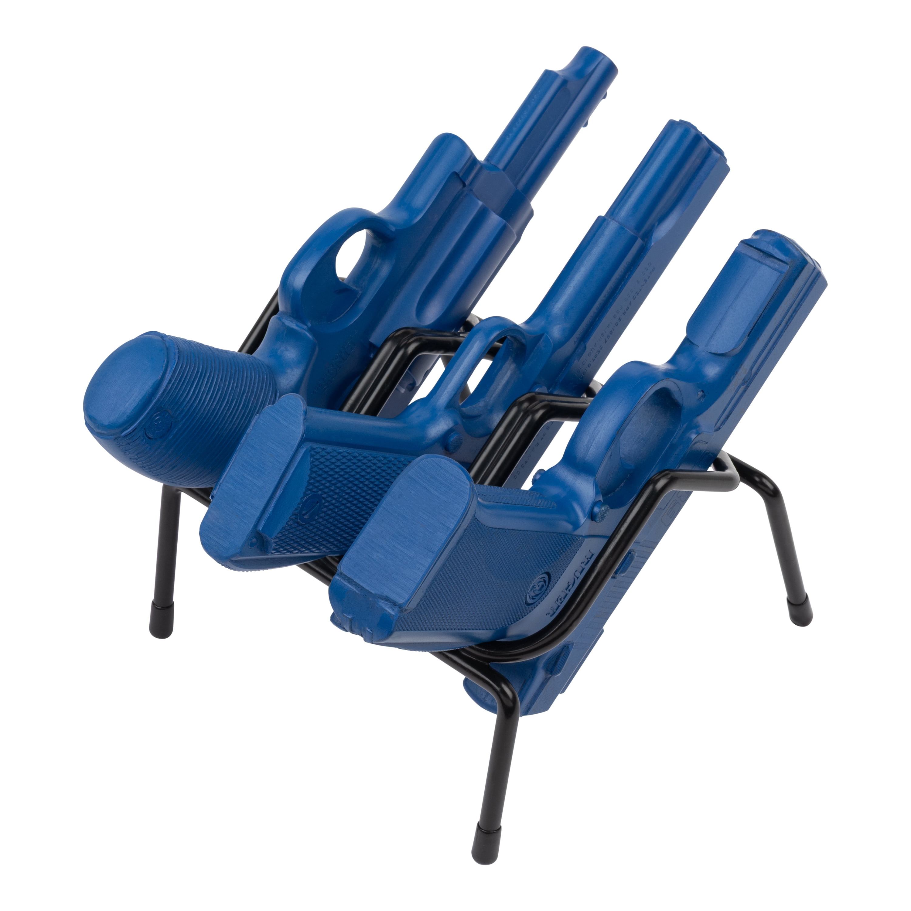 Allen Company Handgun Rack Steel Storage Holds 3 Pistols Black
