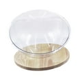 thumbnail image 4 of Xuanheng Clear Capsule Cat Bed Activity Centre Semi Circular Bed for Cat Kitty Kitten 30cm, 4 of 8