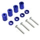 thumbnail image 5 of Aleación de la campana Ventilador espaciador Kits elevadores para todos los motores de motor turbo Intercambiar azul Sunnimix Elevador del espaciador de ventilación del capó del motor, 5 of 8