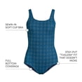 thumbnail image 4 of Lands' End Women's D-Cup Tugless Low Leg One Piece Swimsuit, 4 of 6