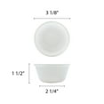 thumbnail image 2 of Excellante Fluted Melamine Ramekin Collection 3 oz., 3-1/8" Fluted Ramekin, White, Comes in Dozen, 2 of 2