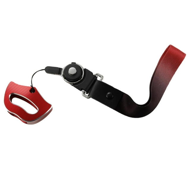 Estuche para llaves de primera calidad, práctico y fácil de instalar, accesorios de aleación de aluminio. Rojo
