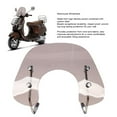 thumbnail image 3 of Deflector De Viento Para Motocicleta, Pantalla, Parabrisas De Reemplazo Para Primavera 50 125 150, Acrílico De Alta Densidad, Hardware De Montaje De Acero Al Carbono, Ajuste, 3 of 7