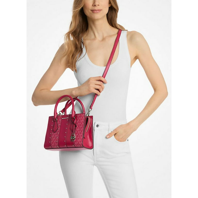新品未使用 MICHAEL KORS バッグ Michael Kors Womens Sheila Small Faux Saffiano Leather