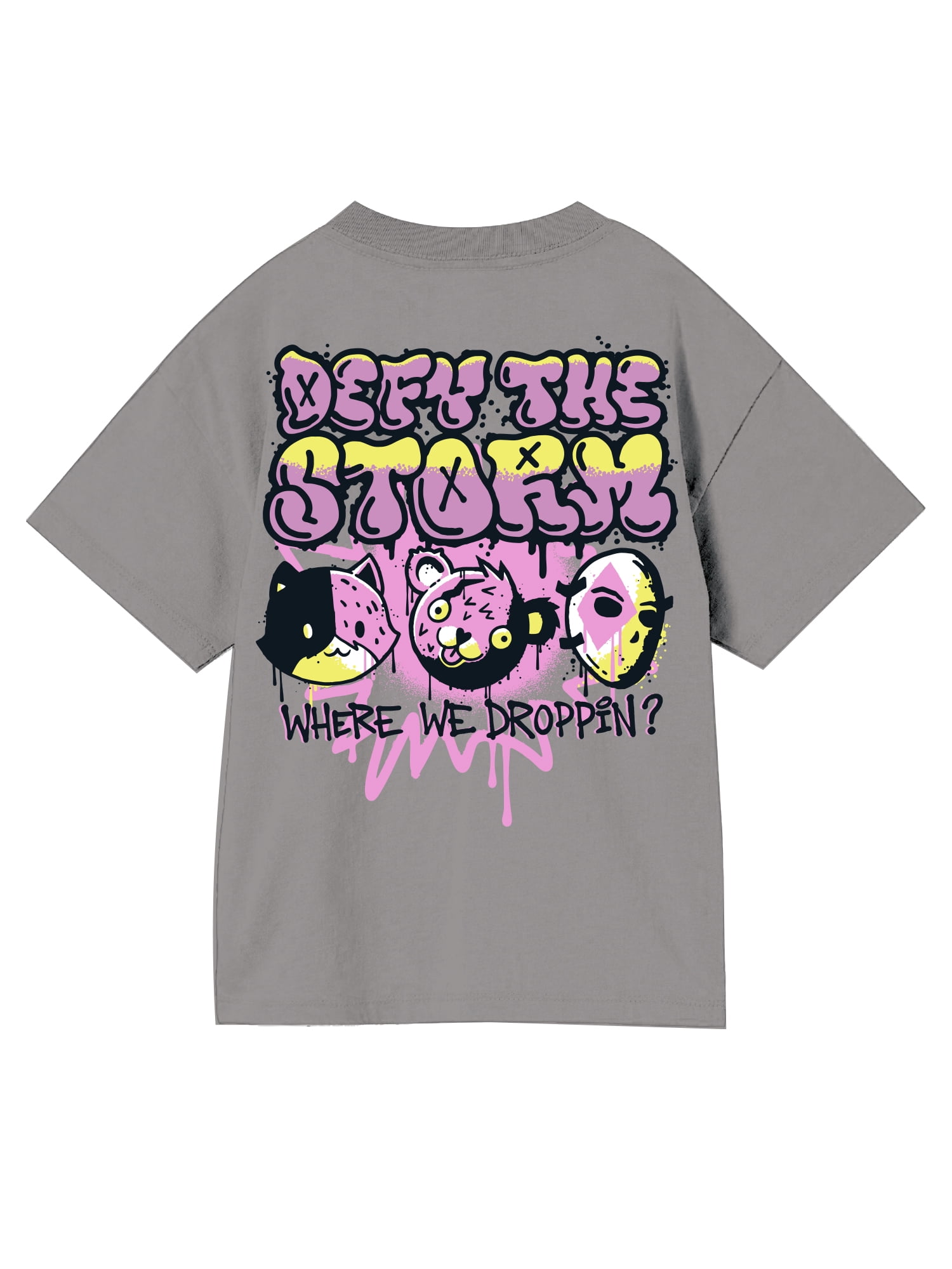 Fortnite, Boys' Elevated Front and Back Graphic T-Shirt, Sizes 4-18