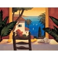 thumbnail image 2 of Wright, Elizabeth 32x25 White Modern Wood Framed Museum Art Print Titled - Ocean Breeze I, 2 of 4