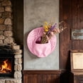 thumbnail image 1 of Ceramic Hat Hanging Vase Wall Mounted Flower Holder Home Decor, 1 of 7