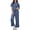 Blue, variant on Pinspark 2 Piece Sets for Women Soft Short Sleeve Tracksuit Wide Leg Pants Lounge Matching Set Travel Summer Outfits