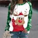 thumbnail image 1 of Suéter de cuello redondo Unisex, 3D jersey con estampado, estilo navideño, gran oferta, 2024, 1 of 5