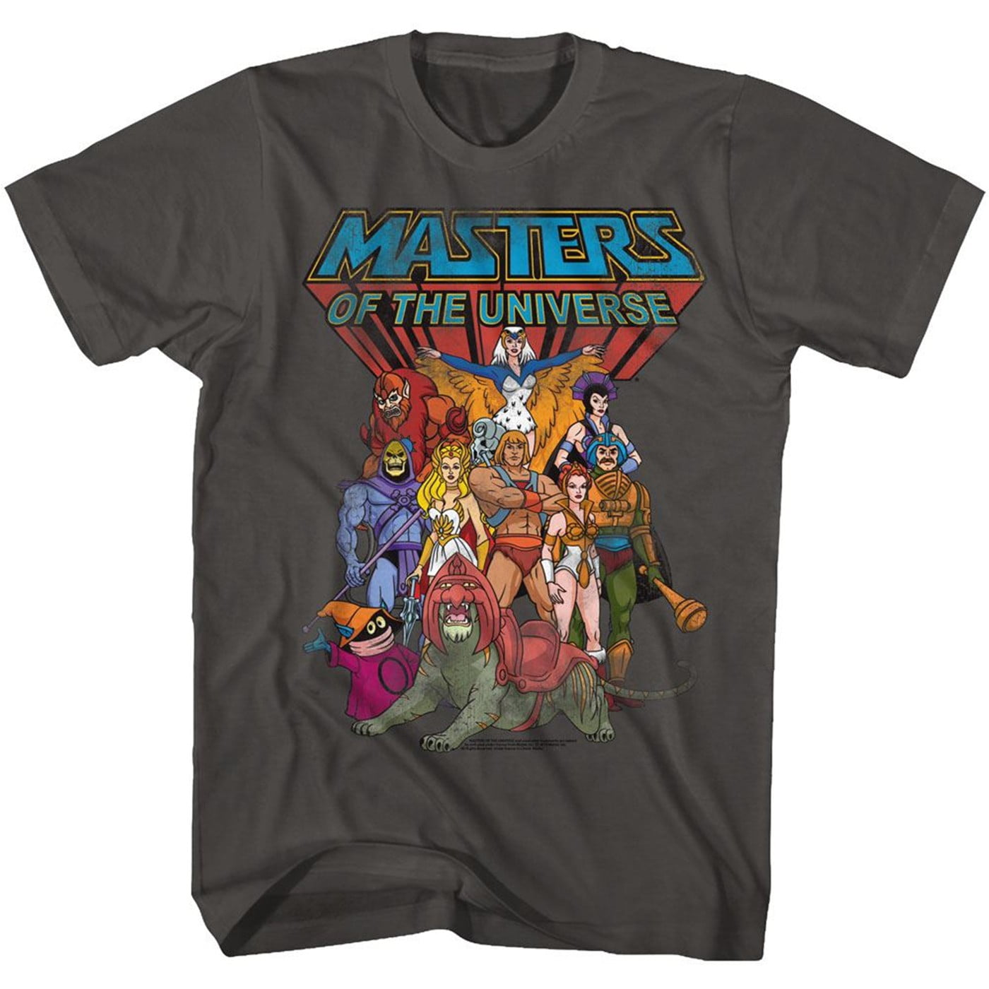 Masters of the Universe HeMan Cast TShirtMedium