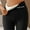 Black, variant on IDALL Thermal Leggings Hiking Pants Womens Autumn And Winter Plus Thicken Outside Wear High Waisted Small Pants Warm Bottom Cotton Pants Work Pants High Waisted Pants Black M