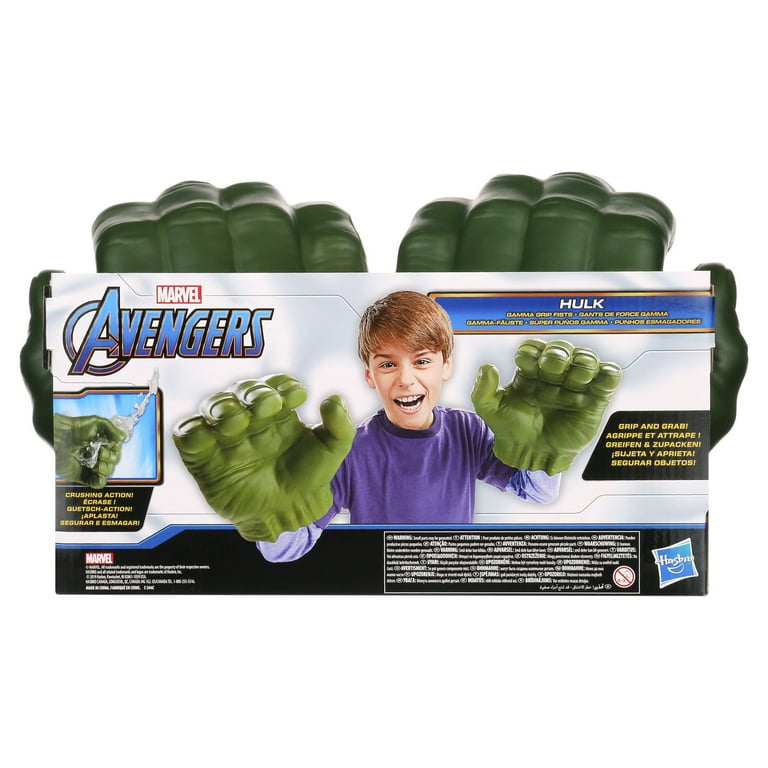 Marvel Avengers Gamma Grip Hulk Fists Foam 1 Pair for sale online