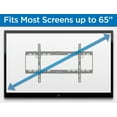 thumbnail image 6 of Mount-It! Low Profile Tilting TV Wall Mount, Fits 32"- 65" TV's, Capacity 130 Lbs., 6 of 8