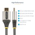 thumbnail image 2 of Cable HDMI con certificación Premium de StarTech.com, 0,5 m, 4K, 60 Hz, 2 of 8