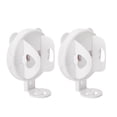 thumbnail image 2 of Soporte multifuncional para cepillos de dientes de pared para baño, ahorra espacio. blanco, 2 of 9