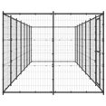 thumbnail image 2 of vidaXL Outdoor Dog Kennel Steel 16.94 m², 2 of 4