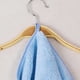 thumbnail image 5 of Toalla de baño de vellón coral, cómoda y absorbente, de secado rápido, grande, para adultos, bebés y niños (azul)., 5 of 6